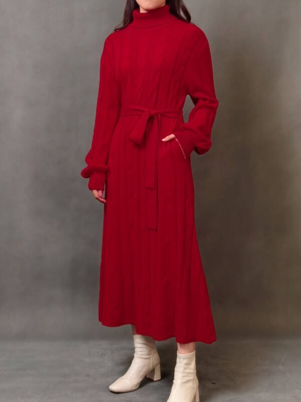 Ruby Confidence Dress – Classic Red